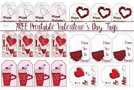 Label templates free printable valentine labels. Free Printable Valentine S Day Gift Tags Multiple Designs Sizes