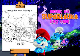 Verjaardagskaart Smurfin Verjaardag De Smurfenwebshop
