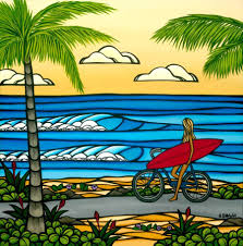 Heather Brown — Surf Artist in Kauai, Hawaii (via California)