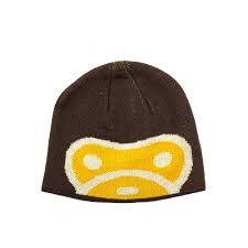 Bape fw21 giant 1st camo wide fit sweat shorts, green. Bape Beanie Baby Milo Hat Brown