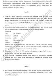 Sebaliknya, pihak pembeli diwajibkan menyerahkan sejumlah uang. Contoh Surat Perjanjian Pengikatan Jual Beli Rumah Sppjb