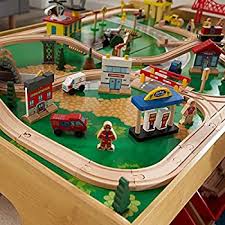 Is this the best train table for kids? Kidkraft 17850 Waterfall Mountain Wooden Train Track Set And Table For Kids Railway Activity Playset With Accessories Included 120 Pieces Buy Online At Best Price In Uae Amazon Ae