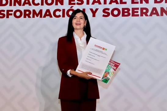 Gaby Molina va por la gubernatura de Michoacán