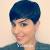 Curly Rihanna Short Hair