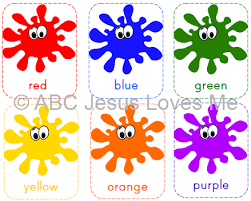 Glenn doman / makoto shichida methods, colors and shapes activities for preschoolers and toddlers. Free Abcjesuslovesme Printable Color Flashcards Color Flashcards Teaching Colors Learning Colors Activities