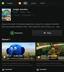 Jungle Junction - Disney+ Hotstar