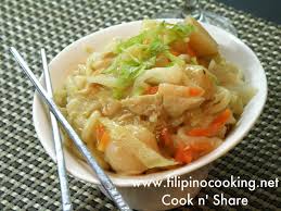 Chicken Lomi Is A Noodle Soup Similar To Sopas In The Exception Of Thick Sauce The Most Delicious Lomi Can Be Found In Ba Chicken Lomi Recipe Cooking Cuisine