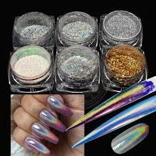 Download Laser Silver Holo Chrome Rainbow Powder Holographic Pigment For Nails China Nail Art And Cosmetics Price Made In China Com