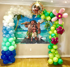 Moana Balloon Decoration Balloon Decorations Balloons Balloon Art