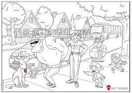 Deze politie vechtspellen zijn tegen de maffia simulator omdat ze aanvallen op de markt. Studio Sabine Illustraties Kleurplaat Voor Meld Misdaad Anoniem