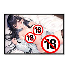 Anime Girl Big Boobs Naked Women Picture Home Decor Wall Art Posters Canvas  Printings Painting Boys' Room Decoration - AliExpress