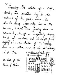 E A Poe The Fall Of The House Of Usher Halloween Quotes Usher Quotes Literature Quotes Beautiful Quotes