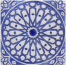 See more ideas about blue kitchens, blue kitchen tiles, kitchen remodel. Amazon Com Ceramic Tile With Moroccan Design Glazed Blue And White Wall Art Kitchens Home Decor Moroc 1 Matt Blue 11 8 Handmade