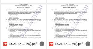 Contoh Soal Tes Pppk 2019 Beserta Jawabannya