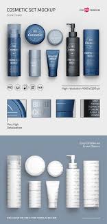 Download Free Cosmetic Set Scene Creator Mockup In Psd On Behance