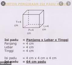 Jumlah angka geometri boleh dikira menggunakan formula berikut: Tahun 6 Isipadu Kubus Dan Kuboid Quiz Quizizz