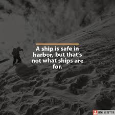 Image result for ship in the harbor is safe