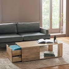 Pure Storage Coffee Table Whitewash Coffee Table Small Space Coffee Table Coffee Table With Storage