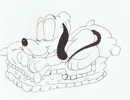 Cute baby pluto coloring pages. Baby Pluto Coloring Pages