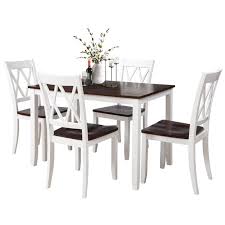Dining rectangle table and 4 chairs kitchen room furniture rustic brown set uk. ØªØ¬Ù„Ø³ ÙØ¬Ø± ÙˆØ§Ù„Ø¯ÙŠÙ† Ø¨Ø§Ù„ØªØ¨Ù†Ù‰ White Dining Table For 4 Ffigh Org