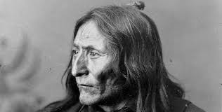 062 The Life of Chief Crowfoot of the Blackfoot, and bears along the train  tracks