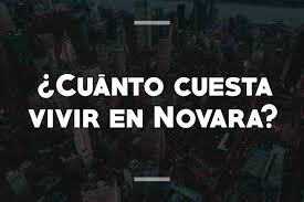 «non mi reggo più in piedi. Cuanto Cuesta Vivir En Novara Italia