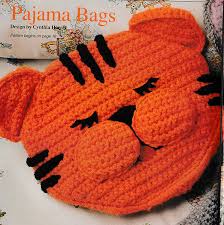 Bags tend to be relatively simple to make and are useful year round. Ravelry Tiger Pajama Bag Pattern By Cynthia Cindy Harris