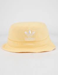 Adidas Originals Washed Womens Yellow Bucket Hat Yello Cm4181 Outfits With Hats Designer Bucket Hats Cute Hats