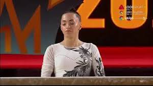Larisa iordache (24 de ani) a obținut aurul în finala cupei mondiale de la cairo (egipt), la bârnă! 2021 Cairo Larisa Iordache Bb Ef Youtube