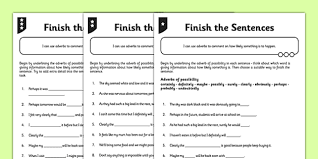 Check spelling or type a new query. Worksheet Of Adverbs Differentiated Adverbs Of Possibility
