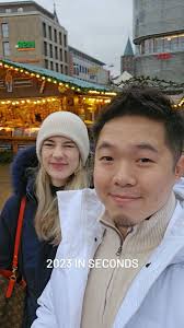 As the clock ticks down, savoring the moments and toasting to the memories.  What a year that was. I wish you all a happy new year, and see you in 2024.  #amwf #interracialcouple #ldr #hkig #hongkong ...