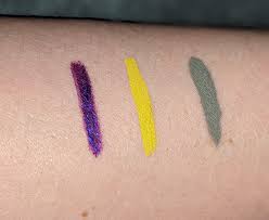They are stuck wearing all their gear which is a bummer because taking off your pads after a tough game feels amazing. Melt Cosmetics Beetlejuice Collection Purple Utterly Alone Pigment Paint They Have Stated That This Is Not Safe For Eyes Yellow Green The Afterlife Gel Liner Grey 125 Years Gel