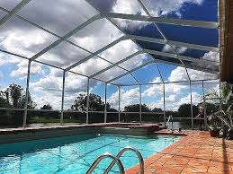 The cost of a screen door for your pool enclosure ranges from $50 to $500. Tampa Bay Pool Screen Repair Rescreen Lanai Patio Rescreening