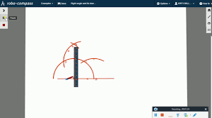 4.1 setting out right angles: Construction Of Right Angle And Its Bisector Youtube