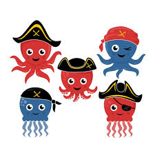 Download Pirate Octopus Cuttable Design Apex Embroidery Designs Monogram Fonts Alphabets