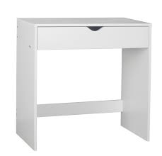 White wooden bedroom vanity sets makeup table with oval led light mirror and stool. 1 Small Drawer Dressing Table Wooden Vanity Desk Bedroom Furniture Unit Office Ebay
