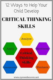 Ways To Develop Critical Thinking Skills Eyes On Heaven Critical Thinking Activities Critical Thinking Skills Activities Critical Thinking Skills