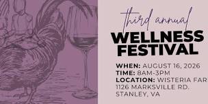 Wisteria Wellness Festival