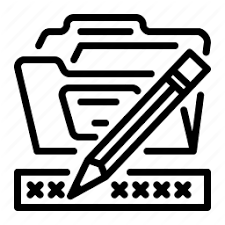 Folder Create Password Protection Security Icon Download On Iconfinder Folder Icon Create Password Icon