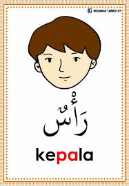 Prasekolah mari belajar bahasa arab pendidikan islam shopee malaysia. Anggota Badan Dalam Bahasa Arab Like Bahan Prasekolah Facebook