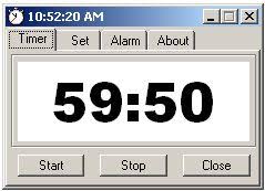 Just press a start button to begin the count and press a stop button at the finish line. Timer Application For Windows Super User