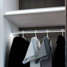 Linear Led Display Profiles Hanging Rail Hanging Rail Closet Lighting Wardrobe Doors