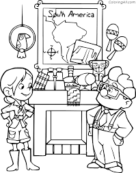 Free shipping on your first order shipped by amazon. Ellie And Carl Plan Their Trip Coloring Page Coloringall