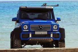 Mercedes G63 6x6 Amg In Blau Mercedes Mercedes Benz G Klasse 6x6
