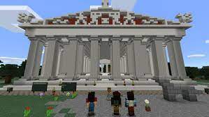 These build challenges for minecraft: The Parthenon Build In Minecraft Education Edition Microsoftedu Event