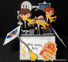 Download Creations By Patti Harry Potter Birthday Box Card