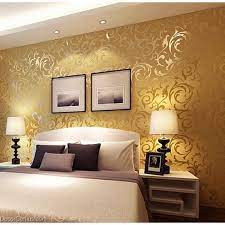 Maybe you would like to learn more about one of these? Popular 3d Design Dk Gold Bedroom Wallpaper Modern Style Decorgenius Dgwp004