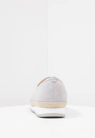 Gabor Espadrilles Light Grey Women Shoes Flats Lace Ups
