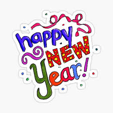You already have it with your loved ones. Sticker Happy New Year Redbubble