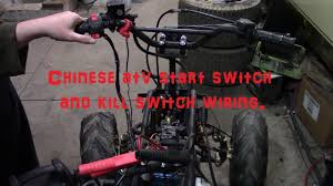 Dirt bike 125cc manual clutch engine parts. Chinese Atv Start Button And Kill Switch Wiring Youtube